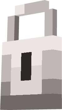 Locked iron lock model