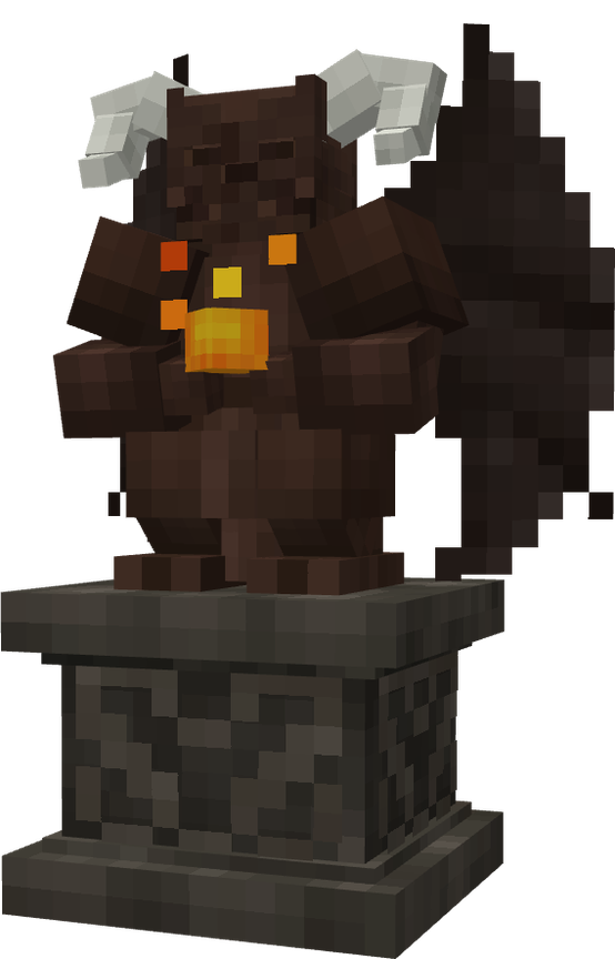 Estatua del demonio